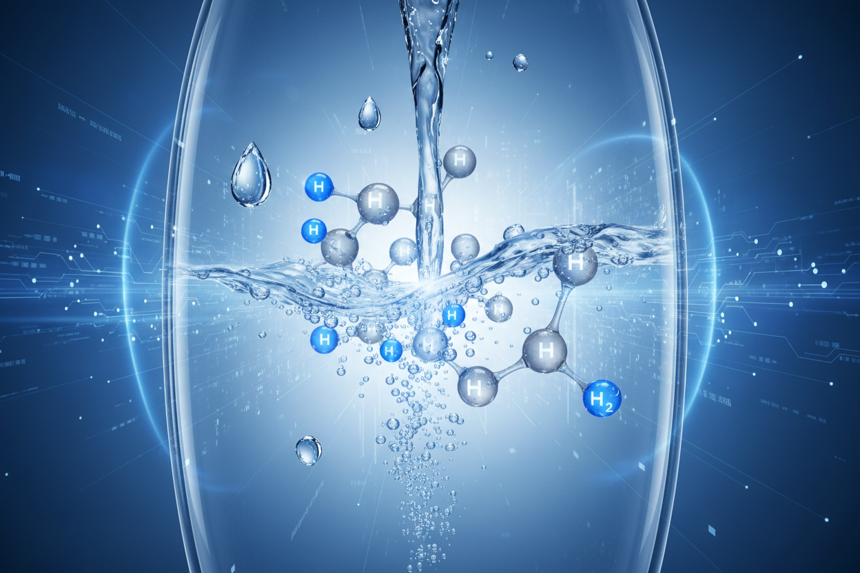molecular-hydrogen-water-health-therapeutic-high-tech-colour-blue-grey-white-no-text-only-image